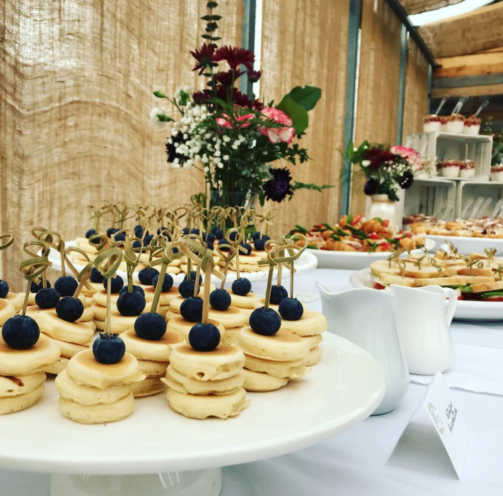 Mini Pancakes by JT Catering