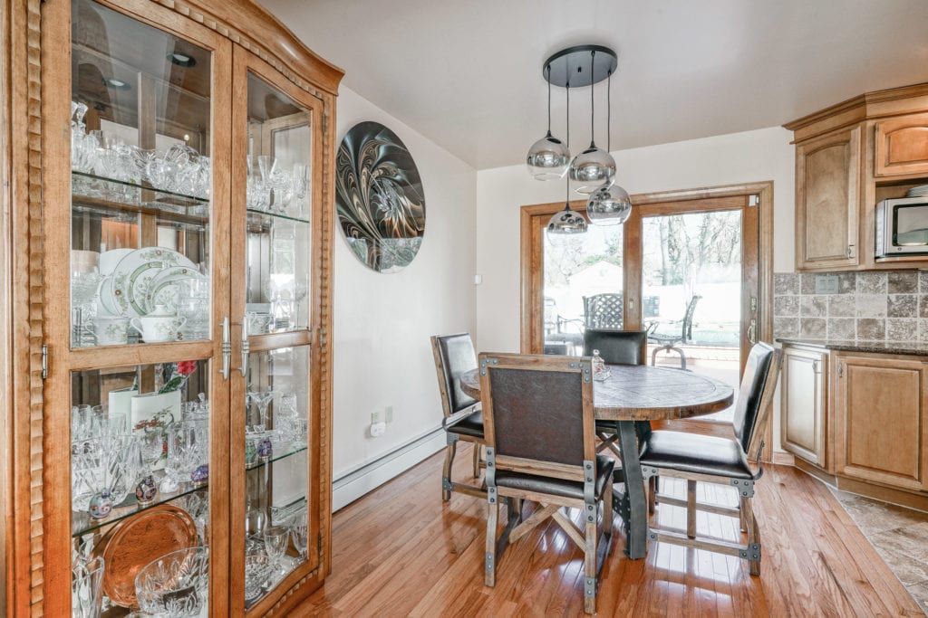 The dining room of 22 Alden Rd