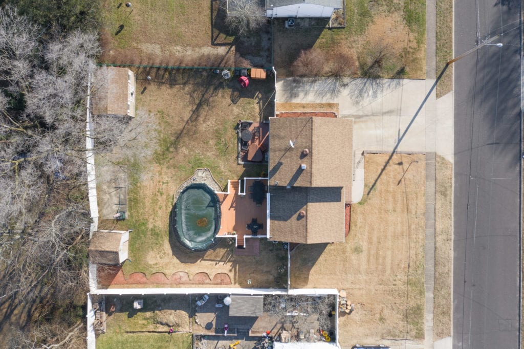 Aerial View of 22 Alden Rd