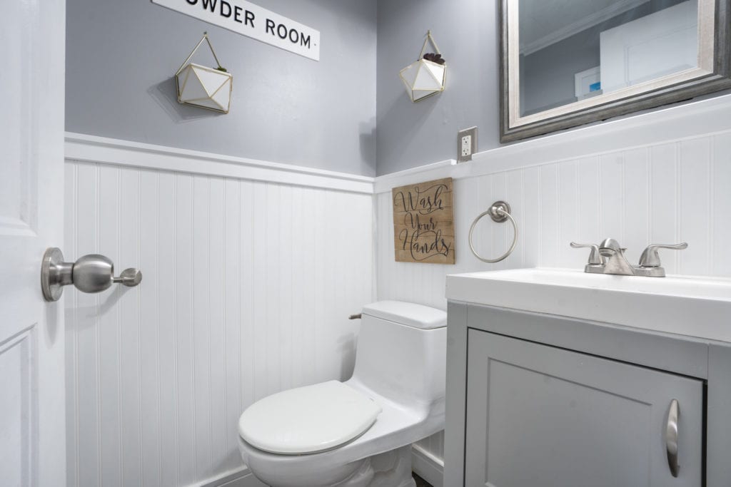 powder room of 216 Westover