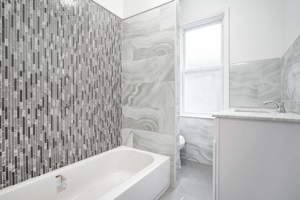 remodeled bathroom 6305 Irving Ave