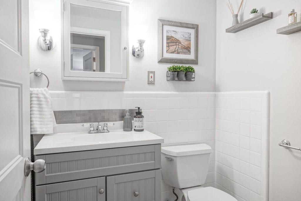 Hall bathroom