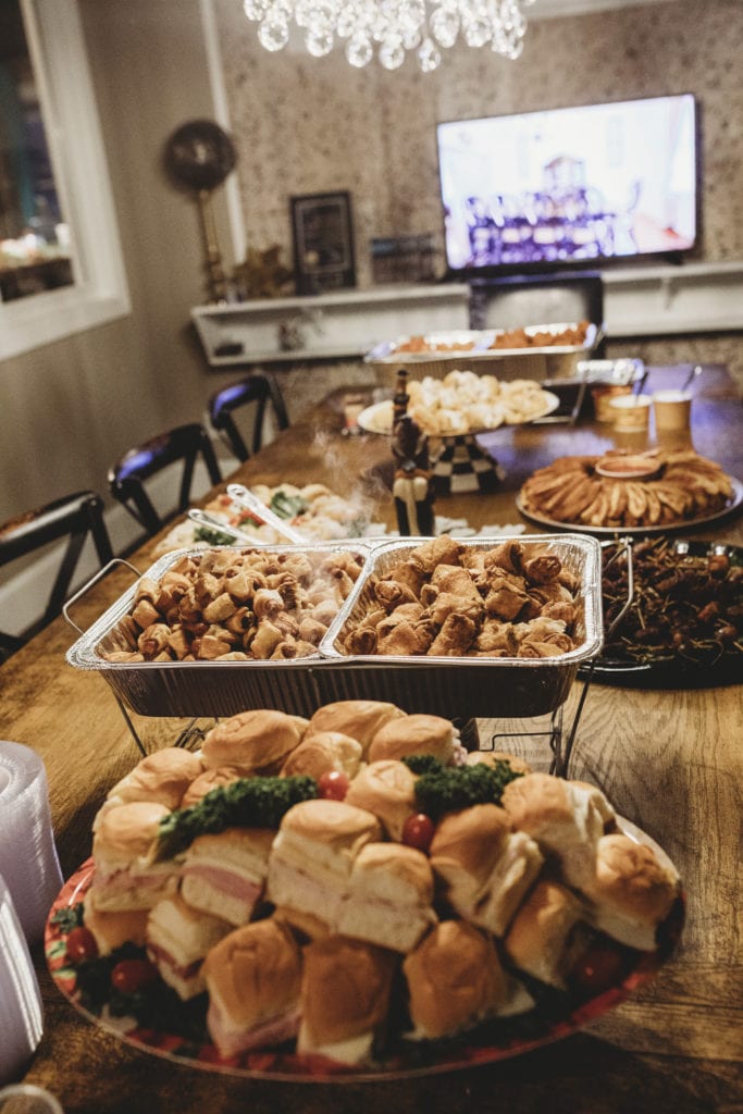 The Conference Room was filled with Delicious food!