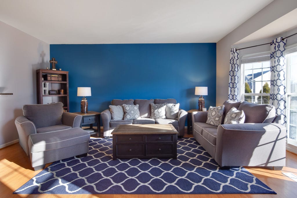 Living room of 135 South Ave