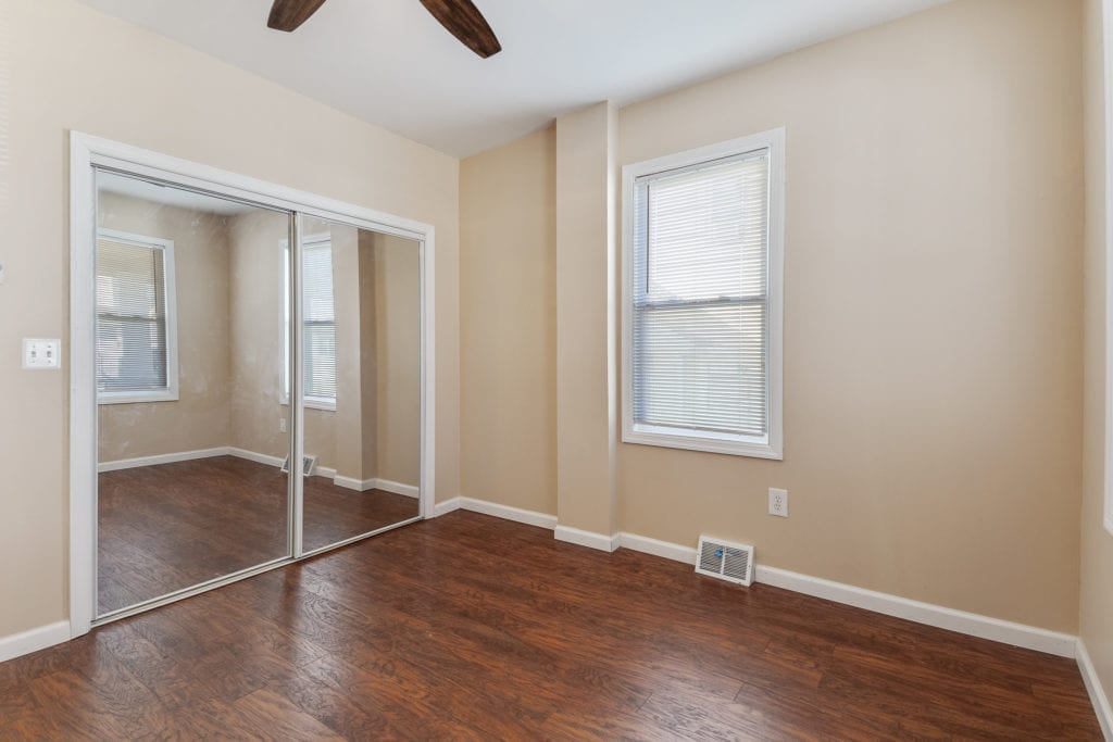 The first floor bedroom