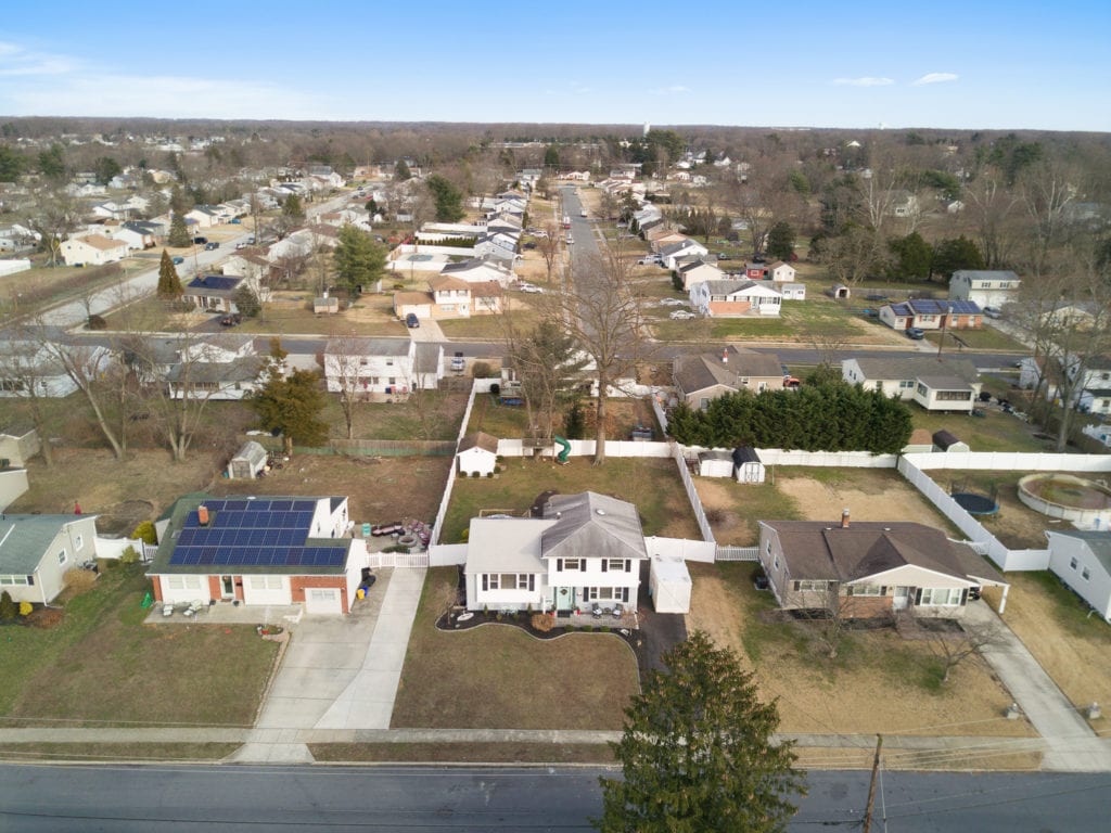 Aerial View of the Bells Lake Development
