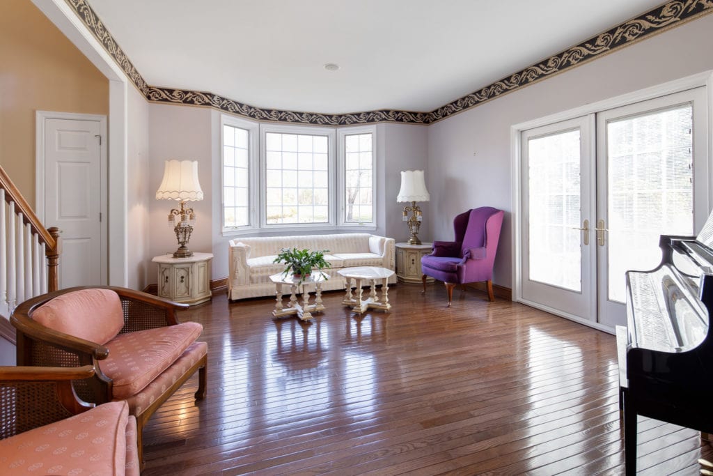 The formal living room