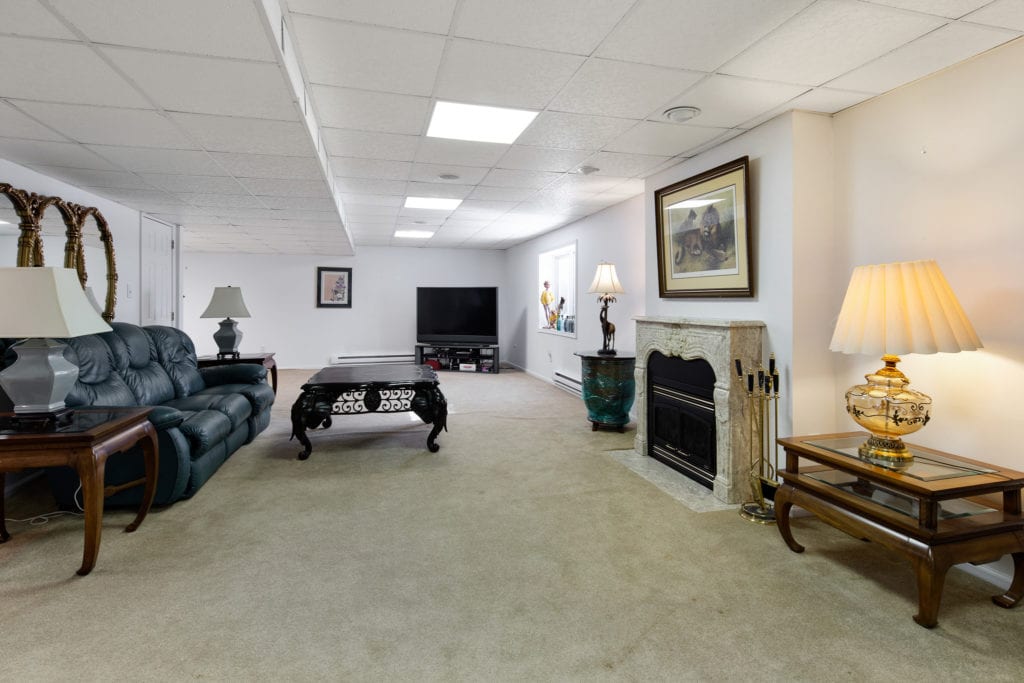 The Finished Basement at 19 Hollybrook