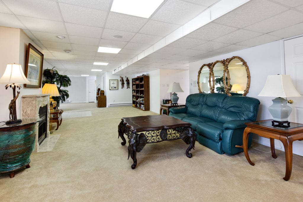 The Finished Basement at 19 Hollybrook
