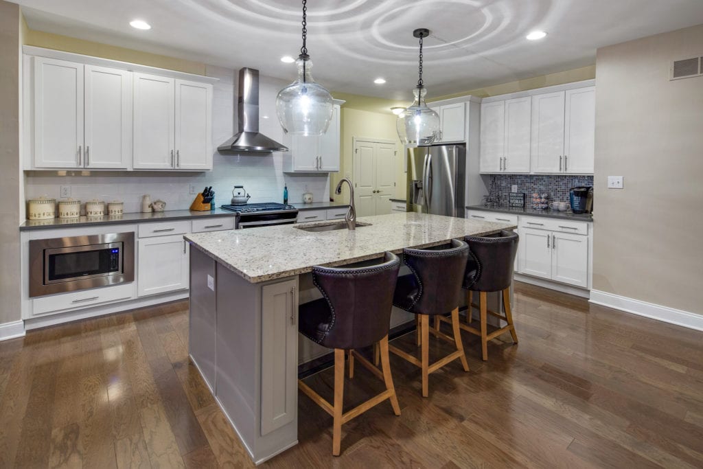 Kitchen showing the Center Island Breakfast Bar