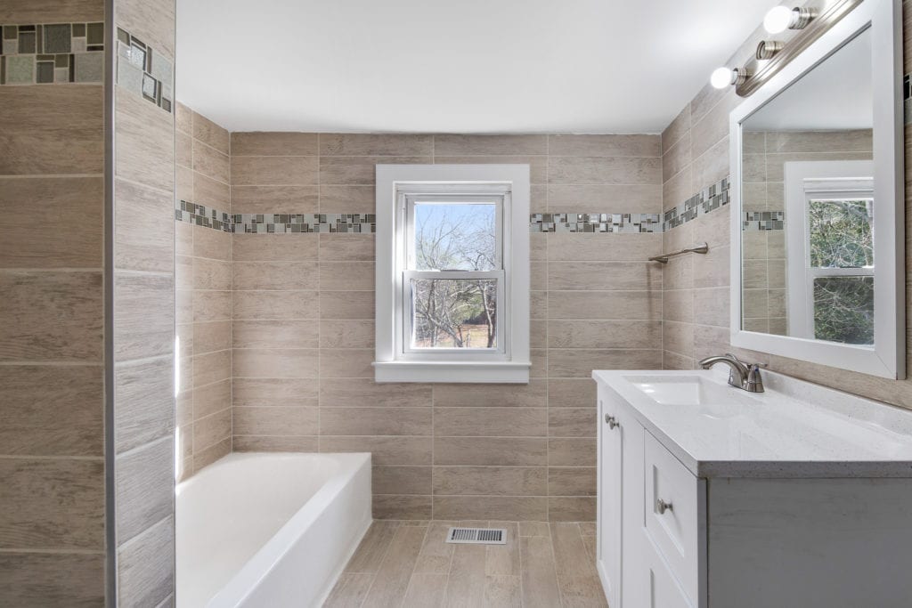 Second floor bathroom
