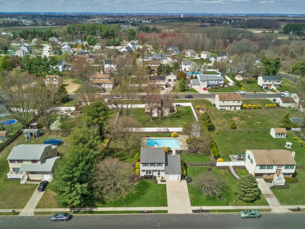 Aerial view of 106 Karen Court
