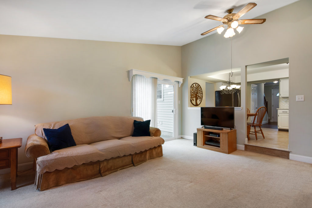 Family room of 106 Karen Court
