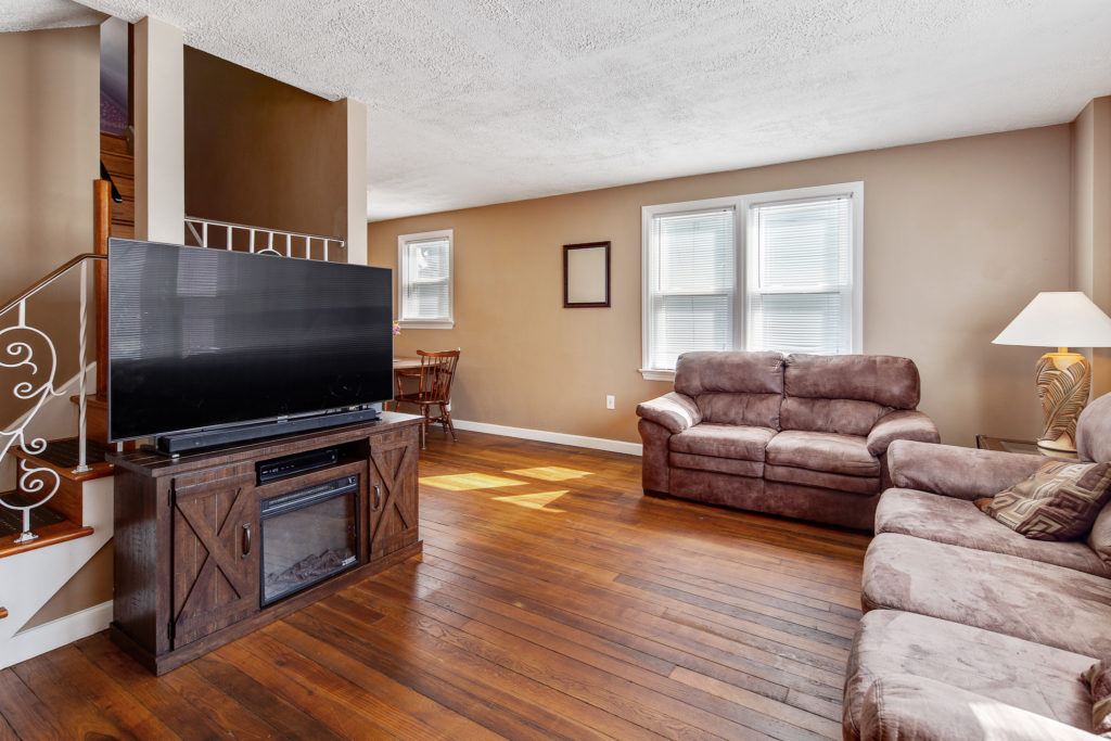 Living room of 214 Fulton Street