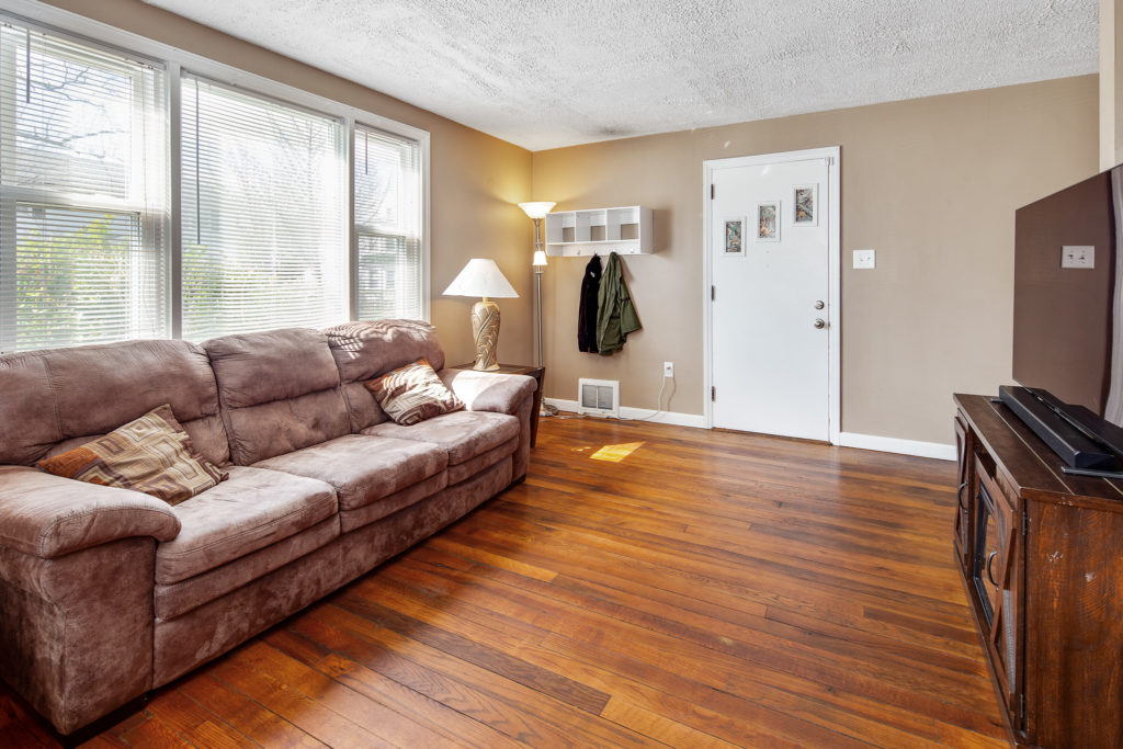 Living room of 214 Fulton Street