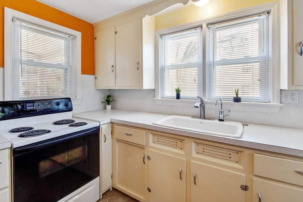The kitchen at 214 Fulton Street Millville