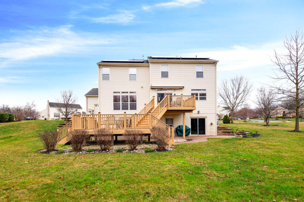 The back yard of 25 Turtle Creek