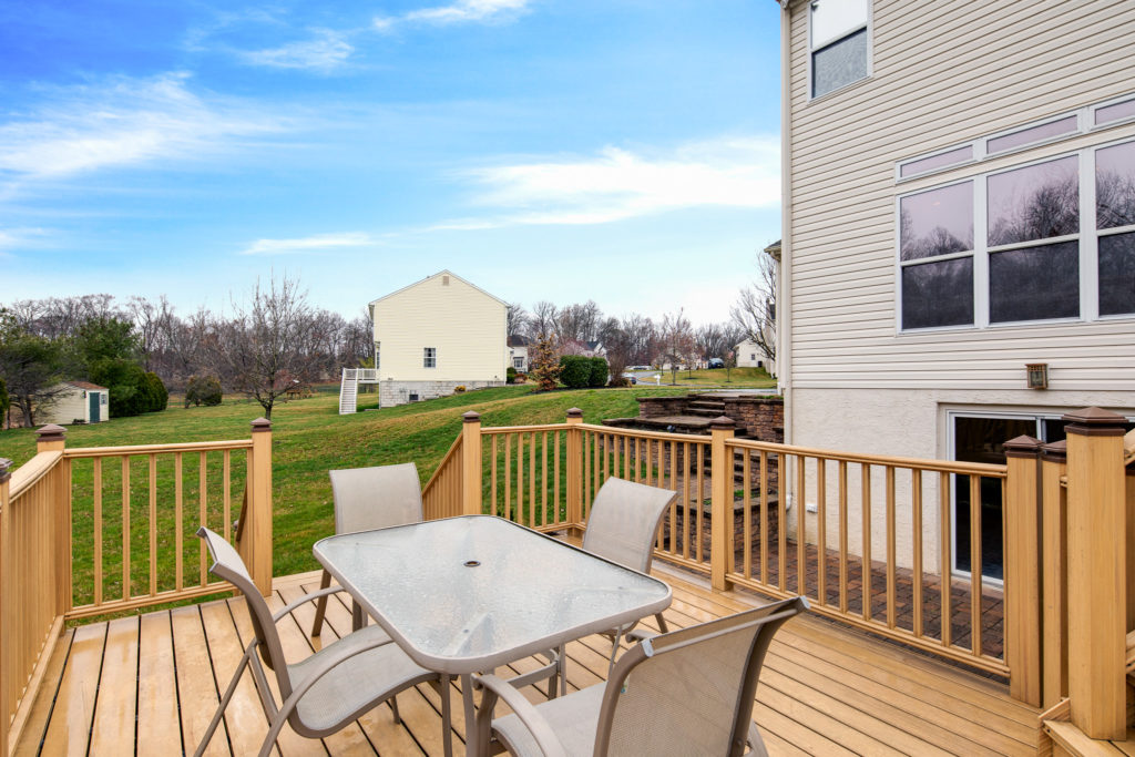The deck at 25 Turtle Creek