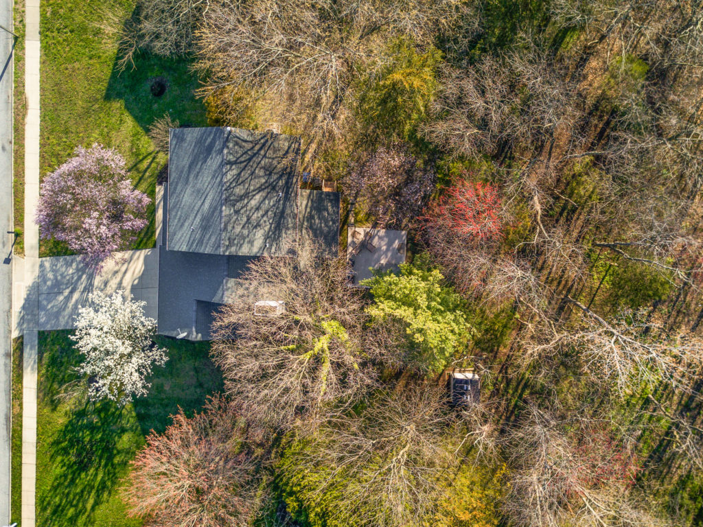 Aerial view of 49 Woodduck Drive