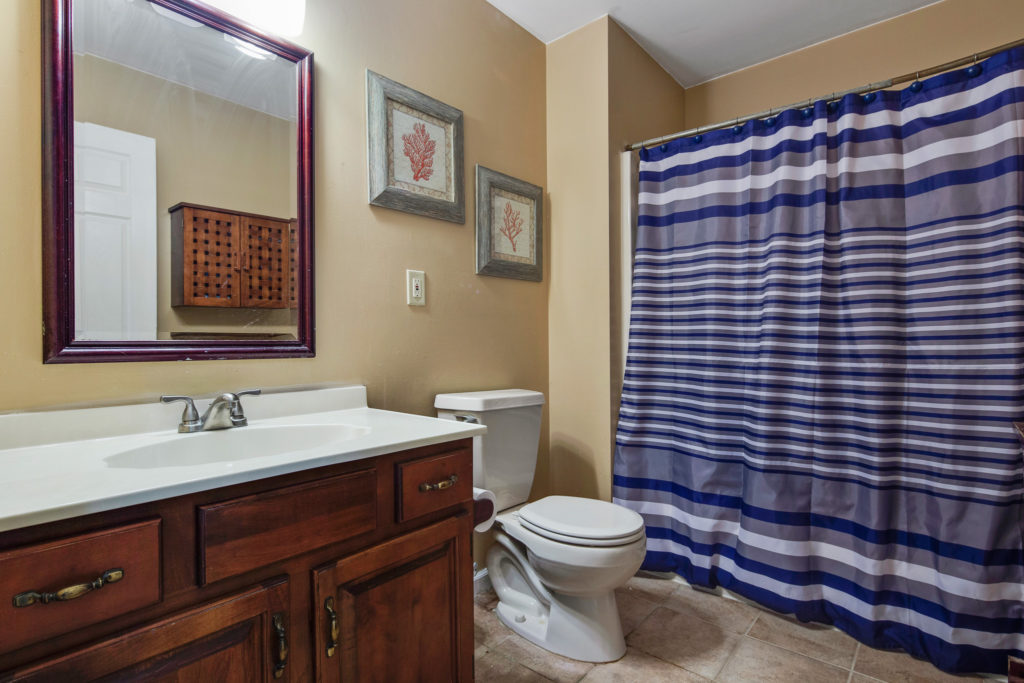 Hall bathroom of 49 Woodduck