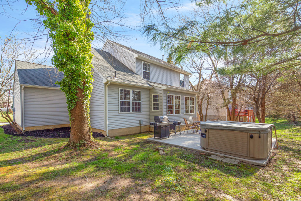 The yard at 49 Woodduck Drive
