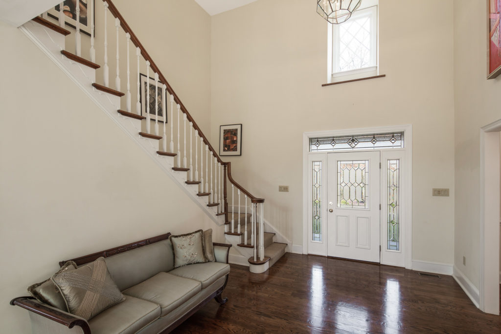 The Grand 2-story foyer a 5 Saint Johns Lane