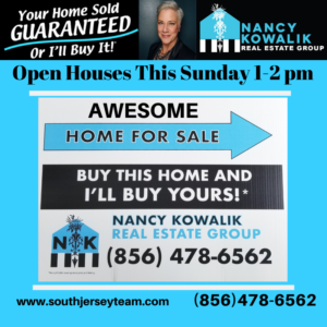 Open house sign
