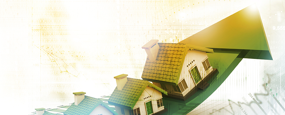 Image representing housing going up