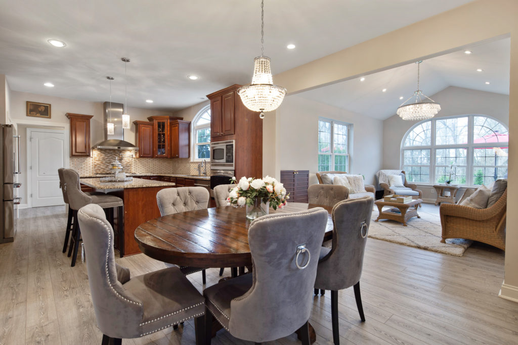Dining area of the Kitchen.