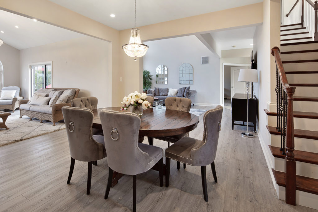 The dining area of the Kitchen. 119 Juniper Drive