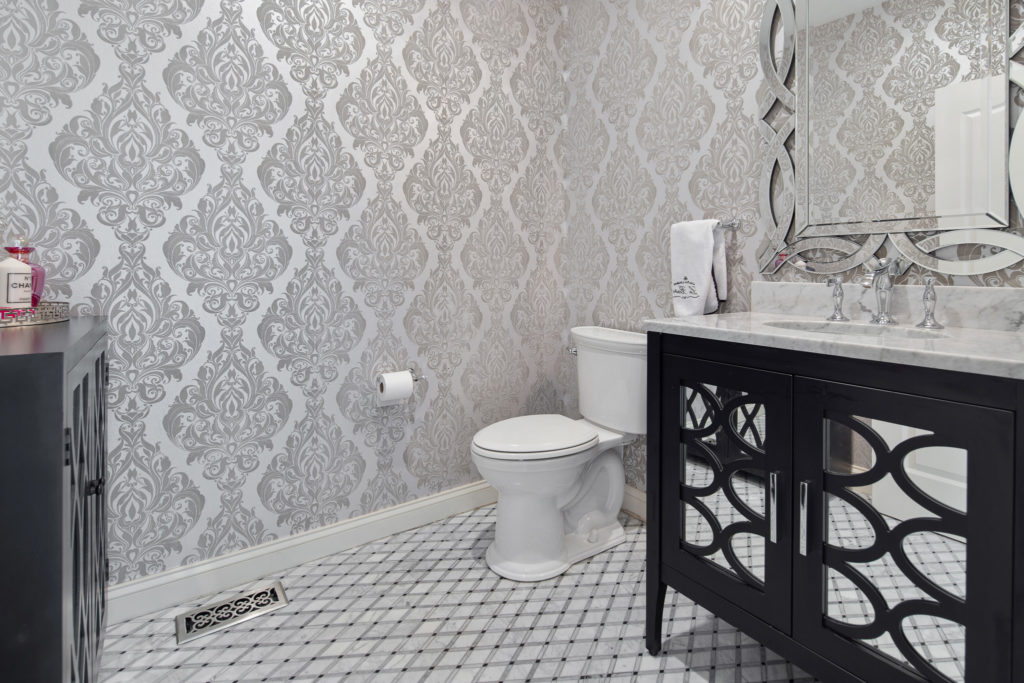 Powder Room at 119 Juniper Drive