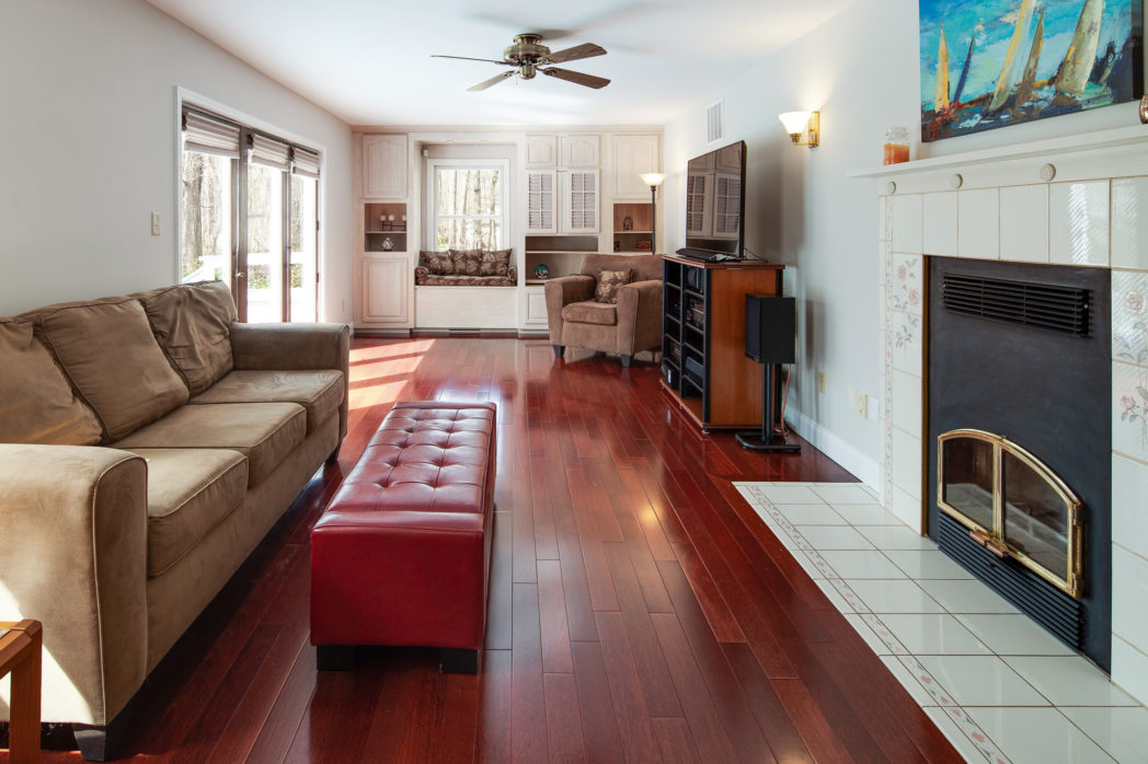 Family Room at 15 Laurel Drive