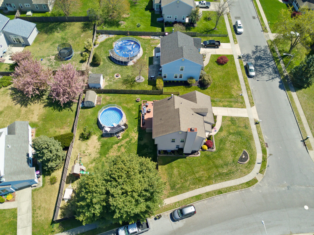 Aerial view of 2 Linden Drive Blackwood.
