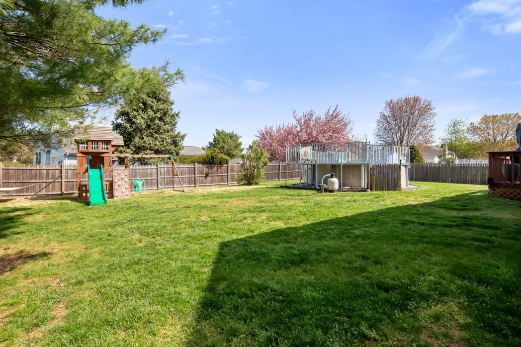 2 Linden Drive has a huge backyard