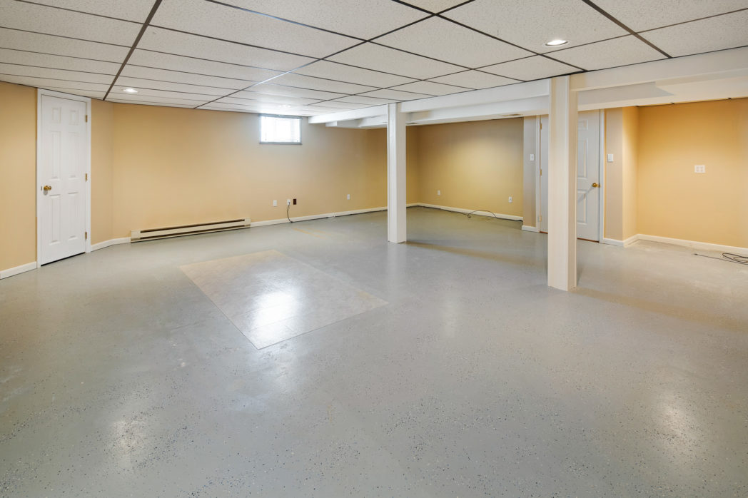 The full basement at 319 Jefferson