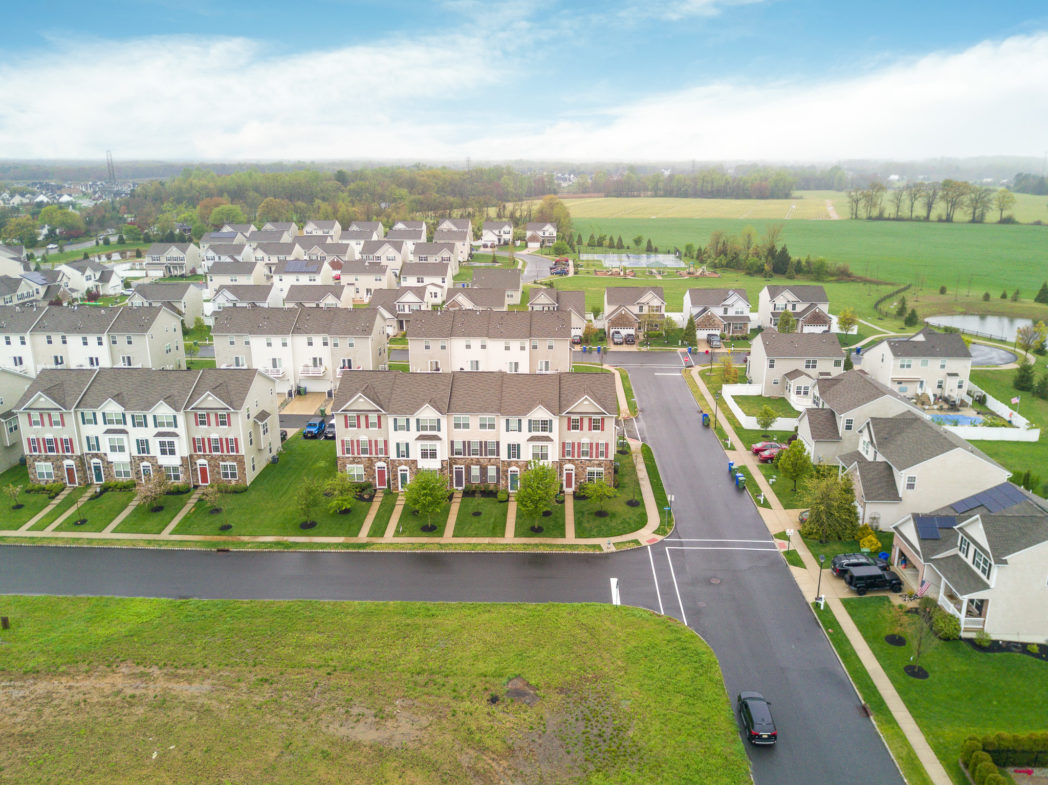 Aerial view of Richwood Crossings. 460 N Palace Drive