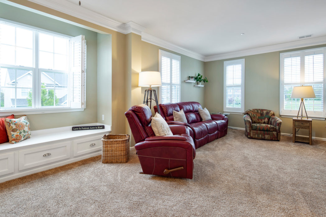 Family room at 460 N Palace Drive