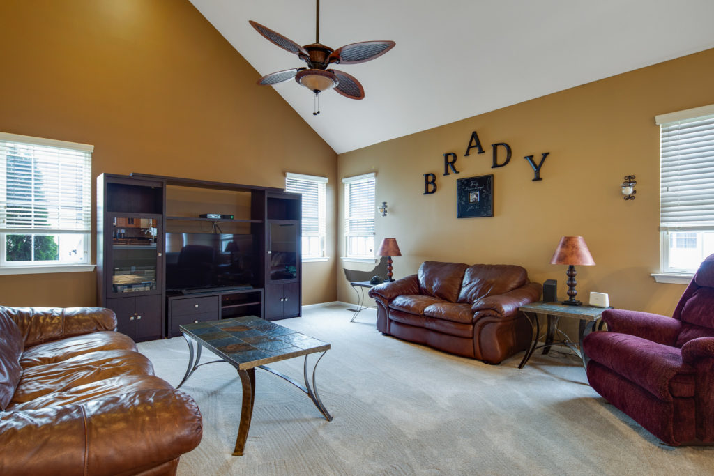 Family room at 21 Honeysuckle