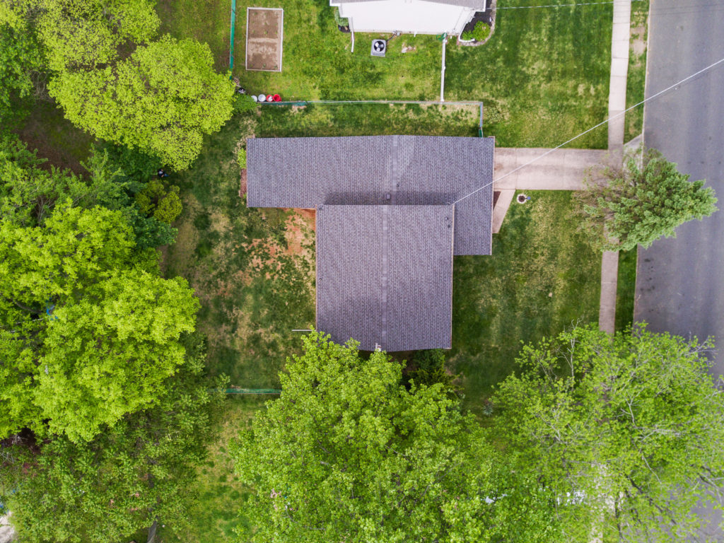 Aerial view of 38 Pennsylvania Avenue Stratford.