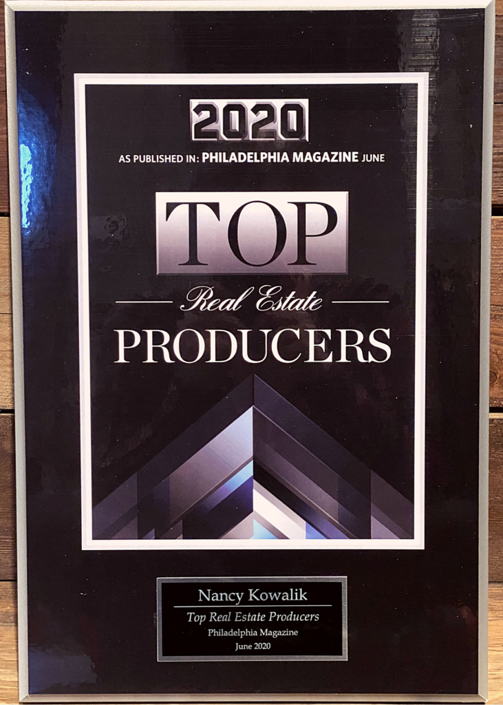 Top Real Estate Producer Award